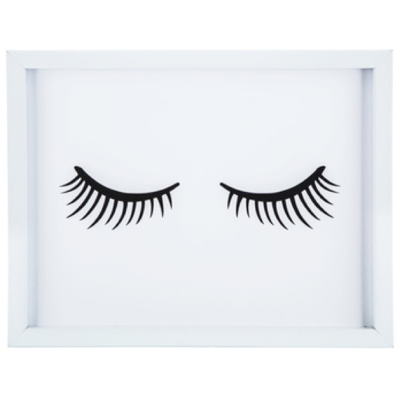 Wall Decor Eyelash Wood Wall Decor Poshmark